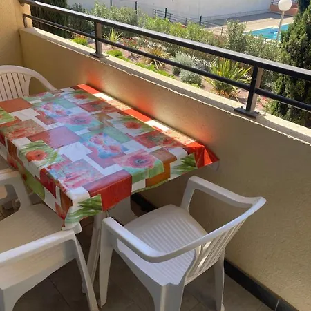アパート Studio Cabine 4 Personnes Avec Piscine En Front De Mer *